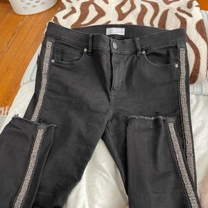Loft Modern Skinny black size 10 30 inch waist